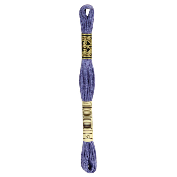 One skein of DMC Mouliné Stranded Cotton thread Colour code 31