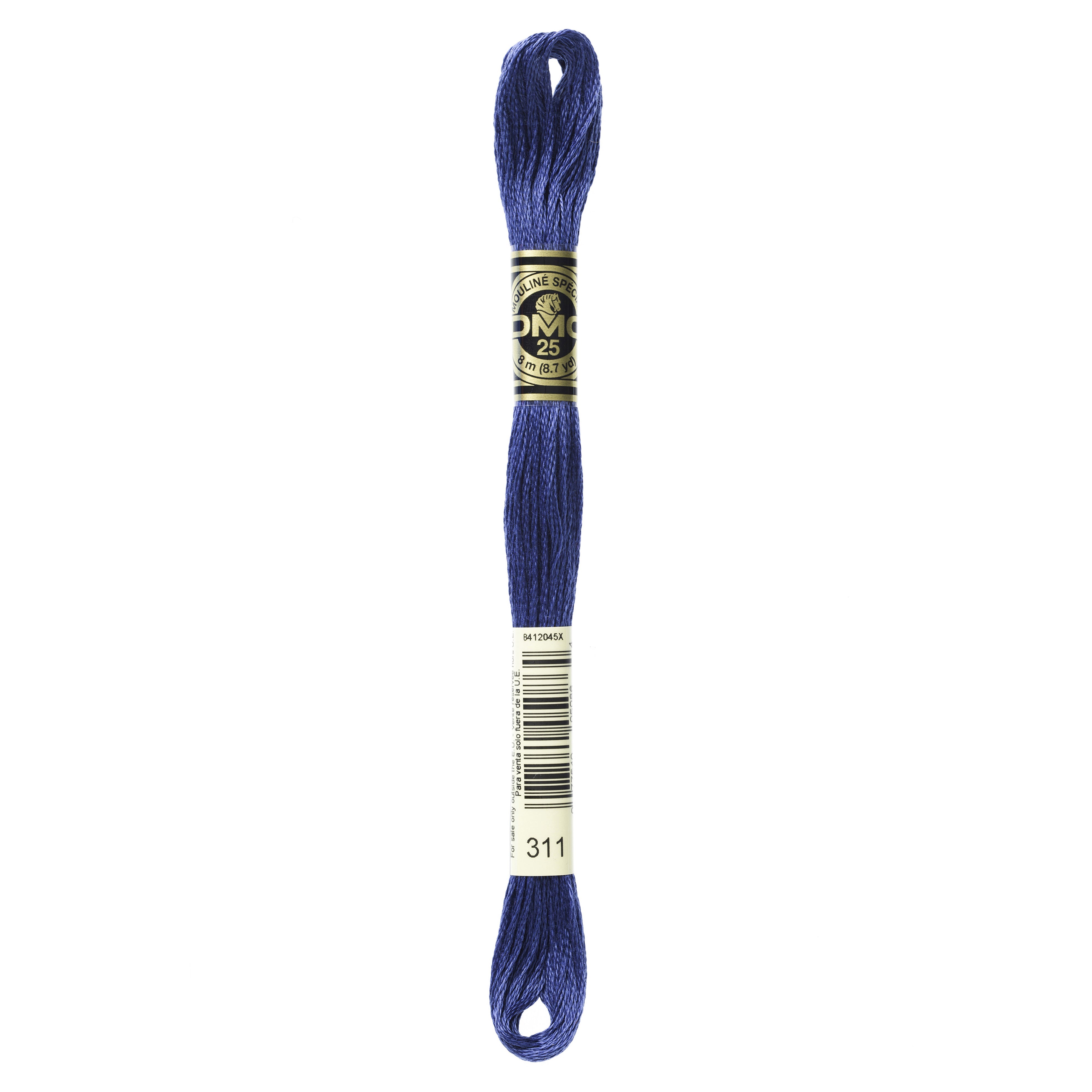 One skein of DMC Mouliné Stranded Cotton thread Colour code 311