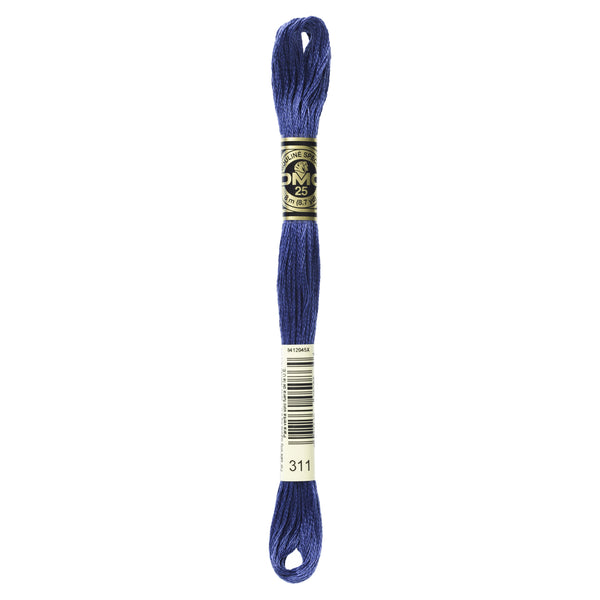 One skein of DMC Mouliné Stranded Cotton thread Colour code 311