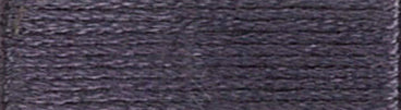 A colour swatch of DMC Mouliné Stranded Cotton thread Colour code 317