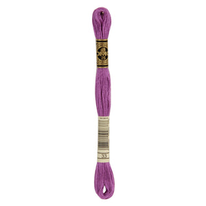 One skein of DMC Mouliné Stranded Cotton thread Colour code 33