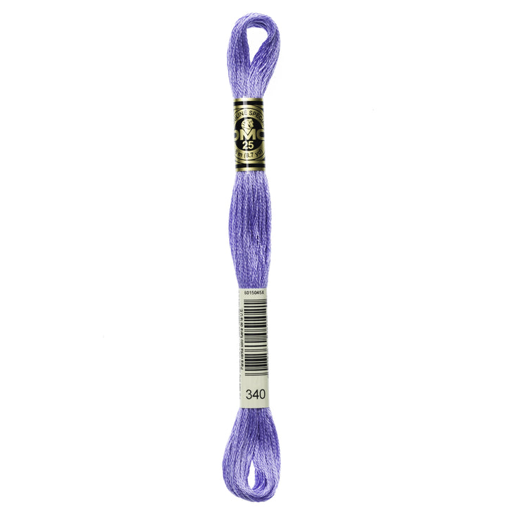 One skein of DMC Mouliné Stranded Cotton thread Colour code 340