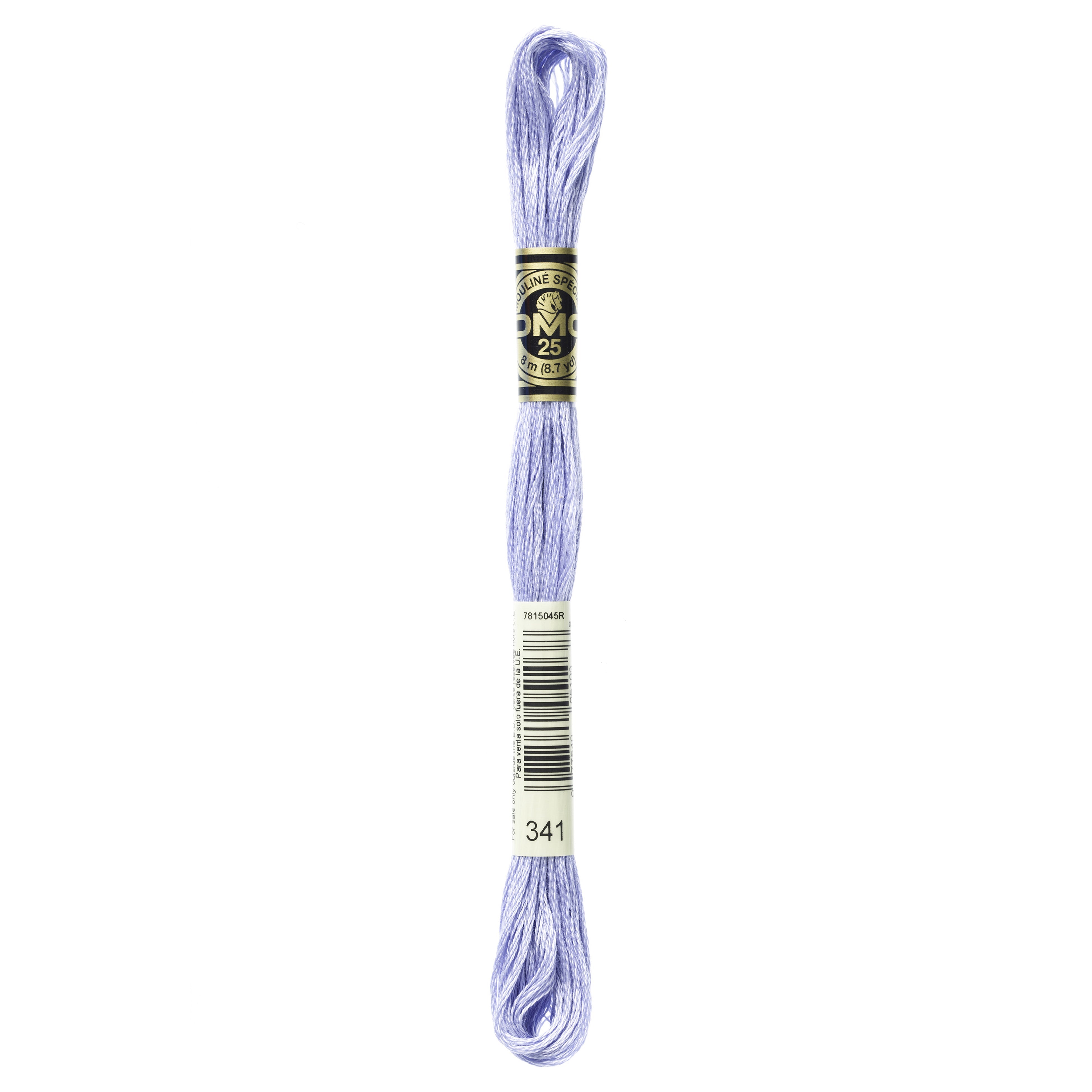 One skein of DMC Mouliné Stranded Cotton thread Colour code 341
