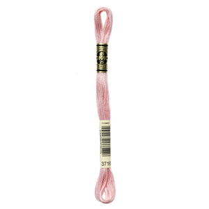 One skein of DMC Mouliné Stranded Cotton thread Colour code 3716