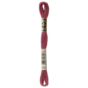 One skein of DMC Mouliné Stranded Cotton thread Colour code 3722