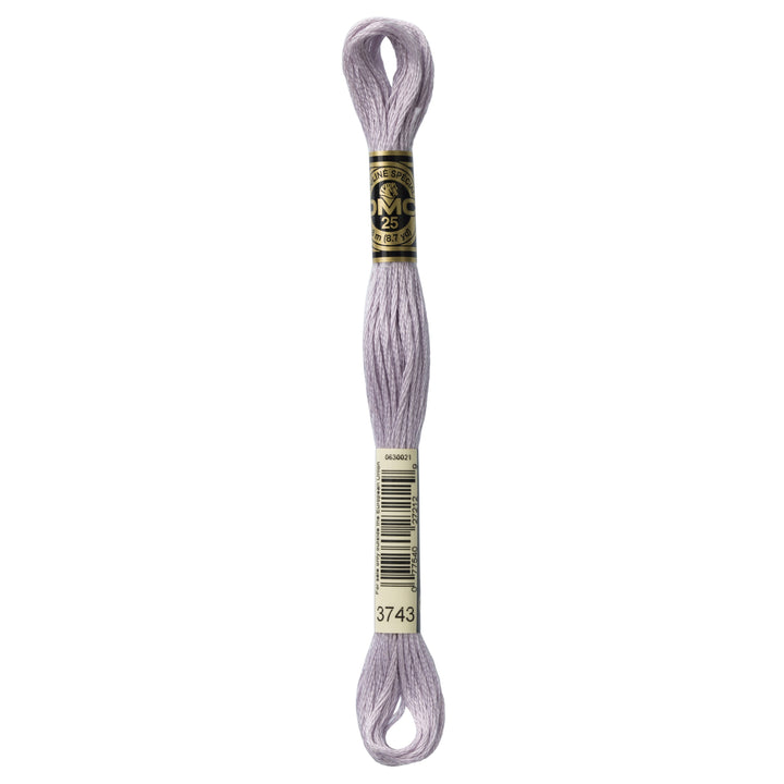 One skein of DMC Mouliné Stranded Cotton thread Colour code 3743