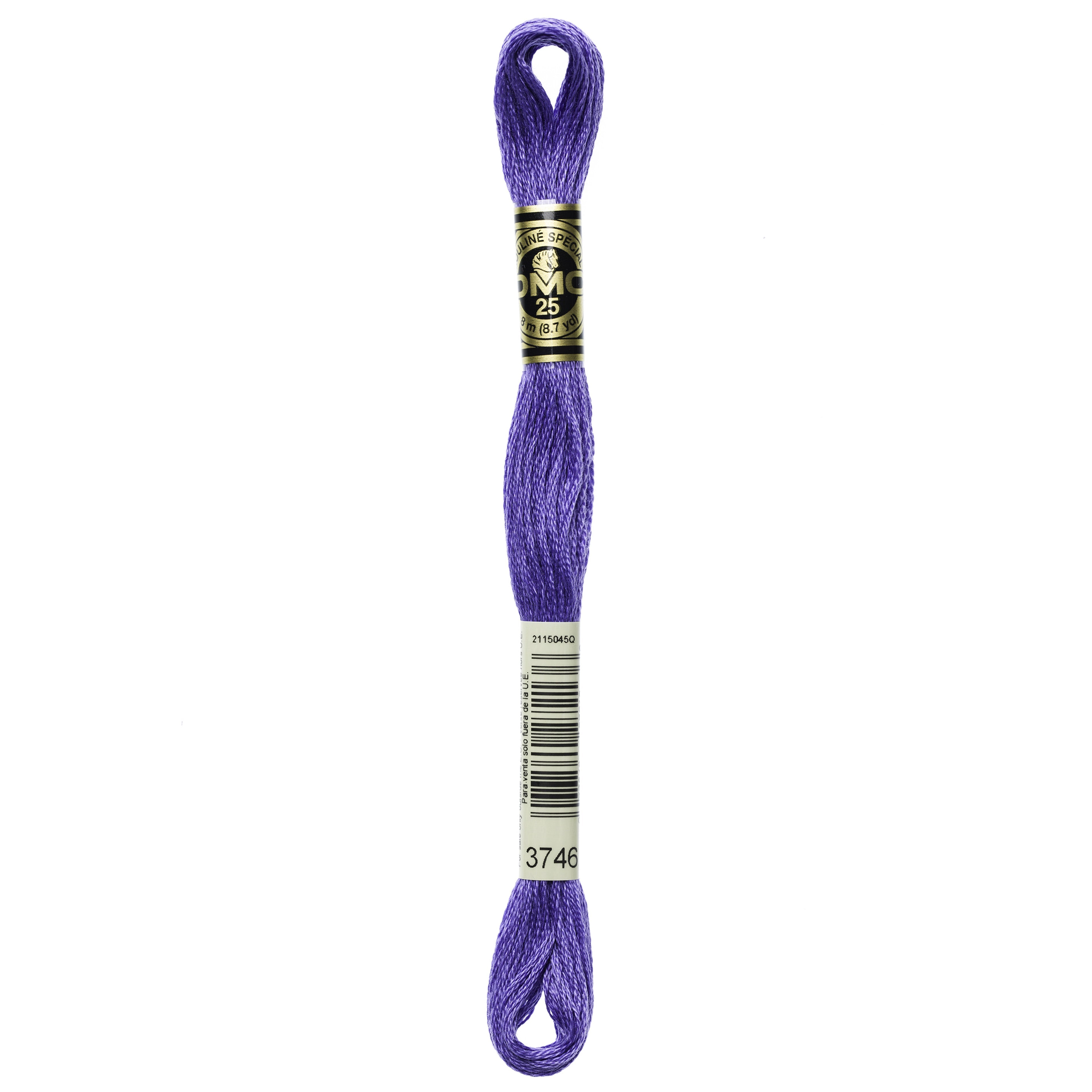 One skein of DMC Mouliné Stranded Cotton thread Colour code 3746
