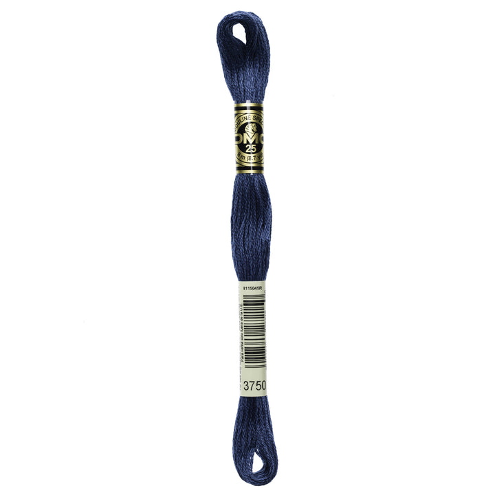 One skein of DMC Mouliné Stranded Cotton thread Colour code 3750