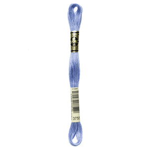 One skein of DMC Mouliné Stranded Cotton thread Colour code 3755