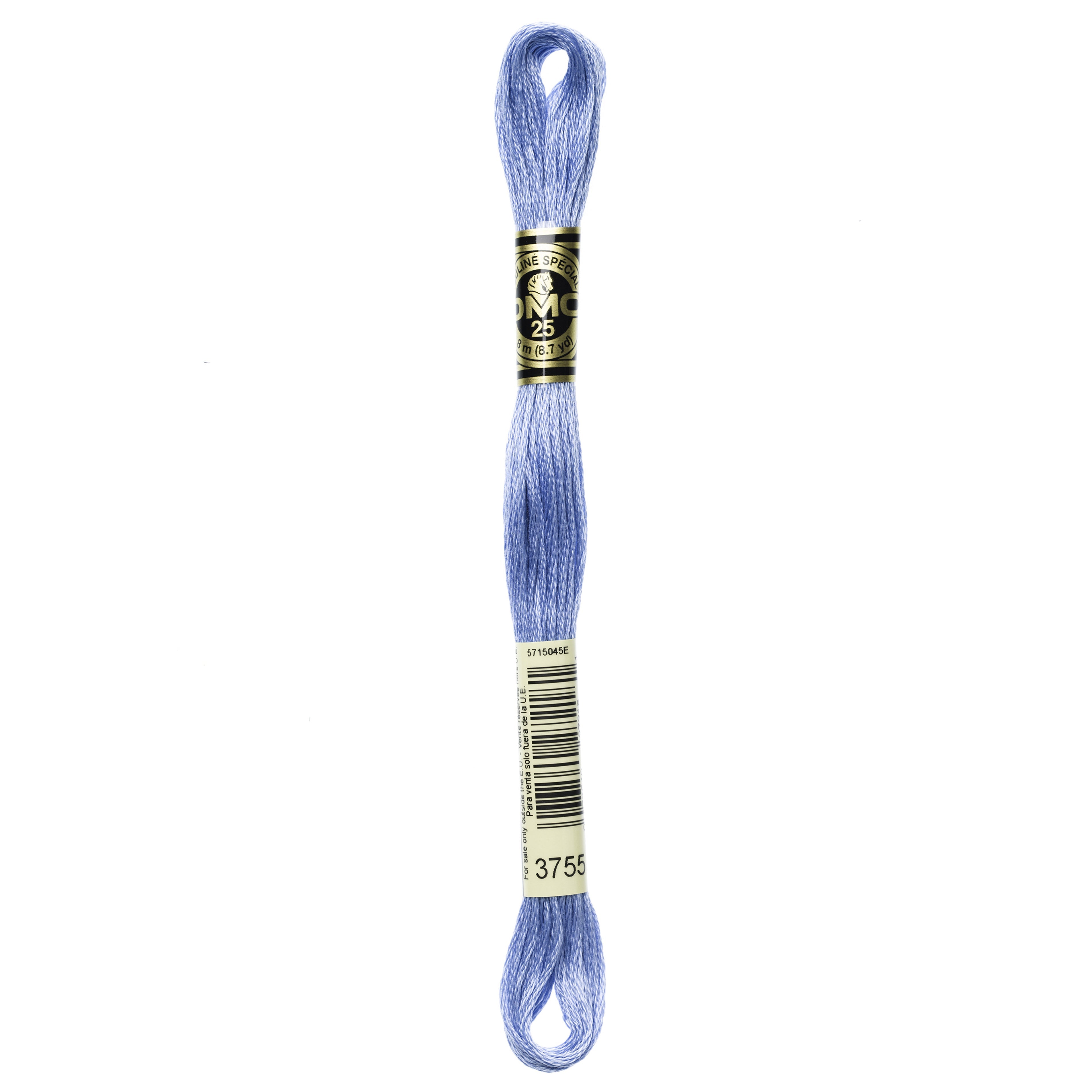 One skein of DMC Mouliné Stranded Cotton thread Colour code 3755