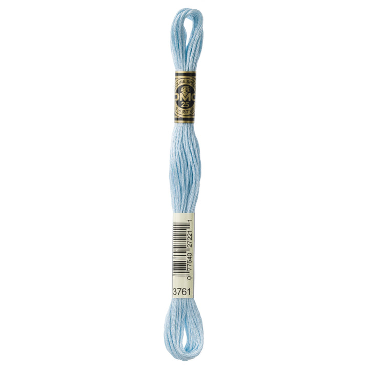 One skein of DMC Mouliné Stranded Cotton thread Colour code 3761