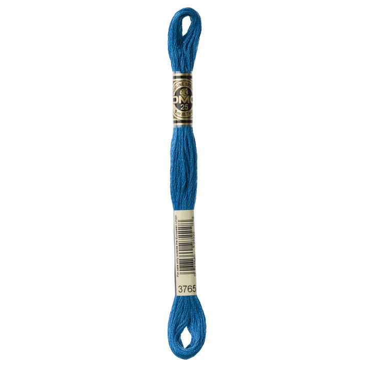 One skein of DMC Mouliné Stranded Cotton thread Colour code 3765