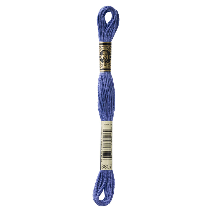 One skein of DMC Mouliné Stranded Cotton thread Colour code 3807