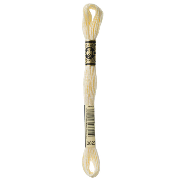 One skein of DMC Mouliné Stranded Cotton thread Colour code 3823