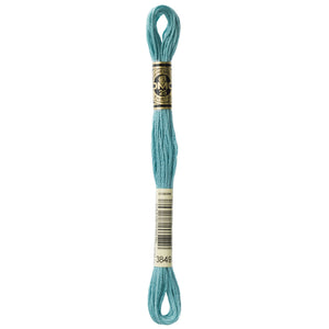 One skein of DMC Mouliné Stranded Cotton thread Colour code 3849