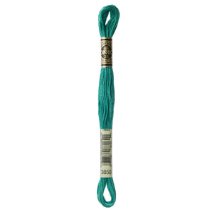 One skein of DMC Mouliné Stranded Cotton thread Colour code 3850