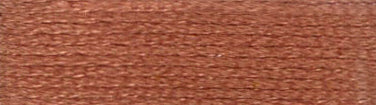 A colour swatch of DMC Mouliné Stranded Cotton thread Colour code 407
