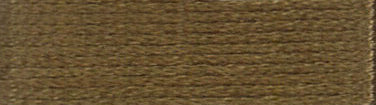 A colour swatch of DMC Mouliné Stranded Cotton thread Colour code 611