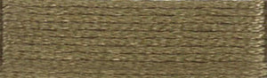 A colour swatch of DMC Mouliné Stranded Cotton thread Colour code 642