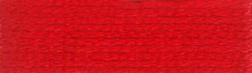A colour swatch of DMC Mouliné Stranded Cotton thread Colour code 666