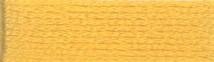 A colour swatch of DMC Mouliné Stranded Cotton thread Colour code 725