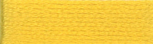 A colour swatch of DMC Mouliné Stranded Cotton thread Colour code 726