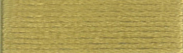 A colour swatch of DMC Mouliné Stranded Cotton thread Colour code 734