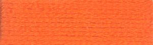 A colour swatch of DMC Mouliné Stranded Cotton thread Colour code 740