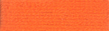 A colour swatch of DMC Mouliné Stranded Cotton thread Colour code 740