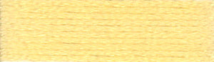 A colour swatch of DMC Mouliné Stranded Cotton thread Colour code 745