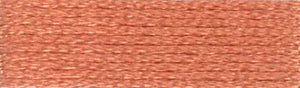 A colour swatch of DMC Mouliné Stranded Cotton thread Colour code 758