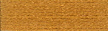 A colour swatch of DMC Mouliné Stranded Cotton thread Colour code 783