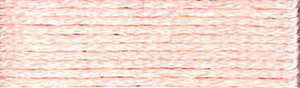 A colour swatch of DMC Mouliné Stranded Cotton thread Colour code 819