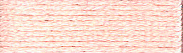 A colour swatch of DMC Mouliné Stranded Cotton thread Colour code 819