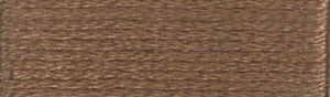 A colour swatch of DMC Mouliné Stranded Cotton thread Colour code 840