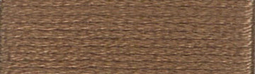 A colour swatch of DMC Mouliné Stranded Cotton thread Colour code 840