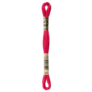 One skein of DMC Mouliné Stranded Cotton thread Colour code 891