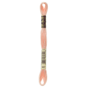 One skein of DMC Mouliné Stranded Cotton thread Colour code 967