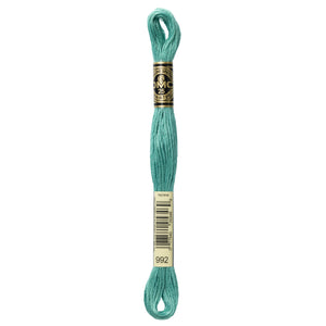 One skein of DMC Mouliné Stranded Cotton thread Colour code 992