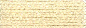 A colour swatch of DMC Mouliné Stranded Cotton thread Colour code ECRU