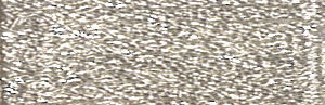 A colour swatch of DMC Mouliné Light Effects Stranded thread Colour code E168