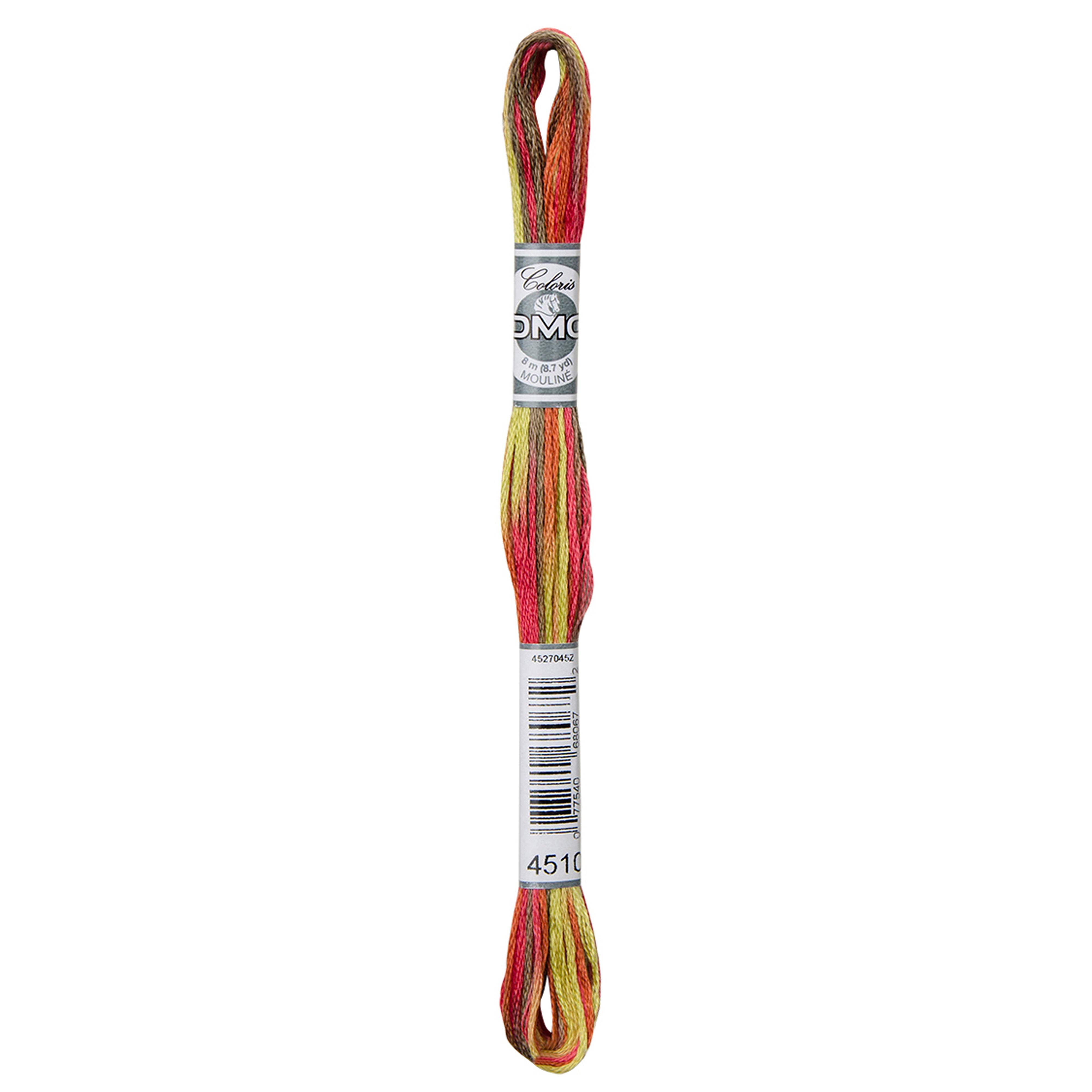 One skein of DMC Mouliné Coloris Stranded Cotton thread Colour code 4510