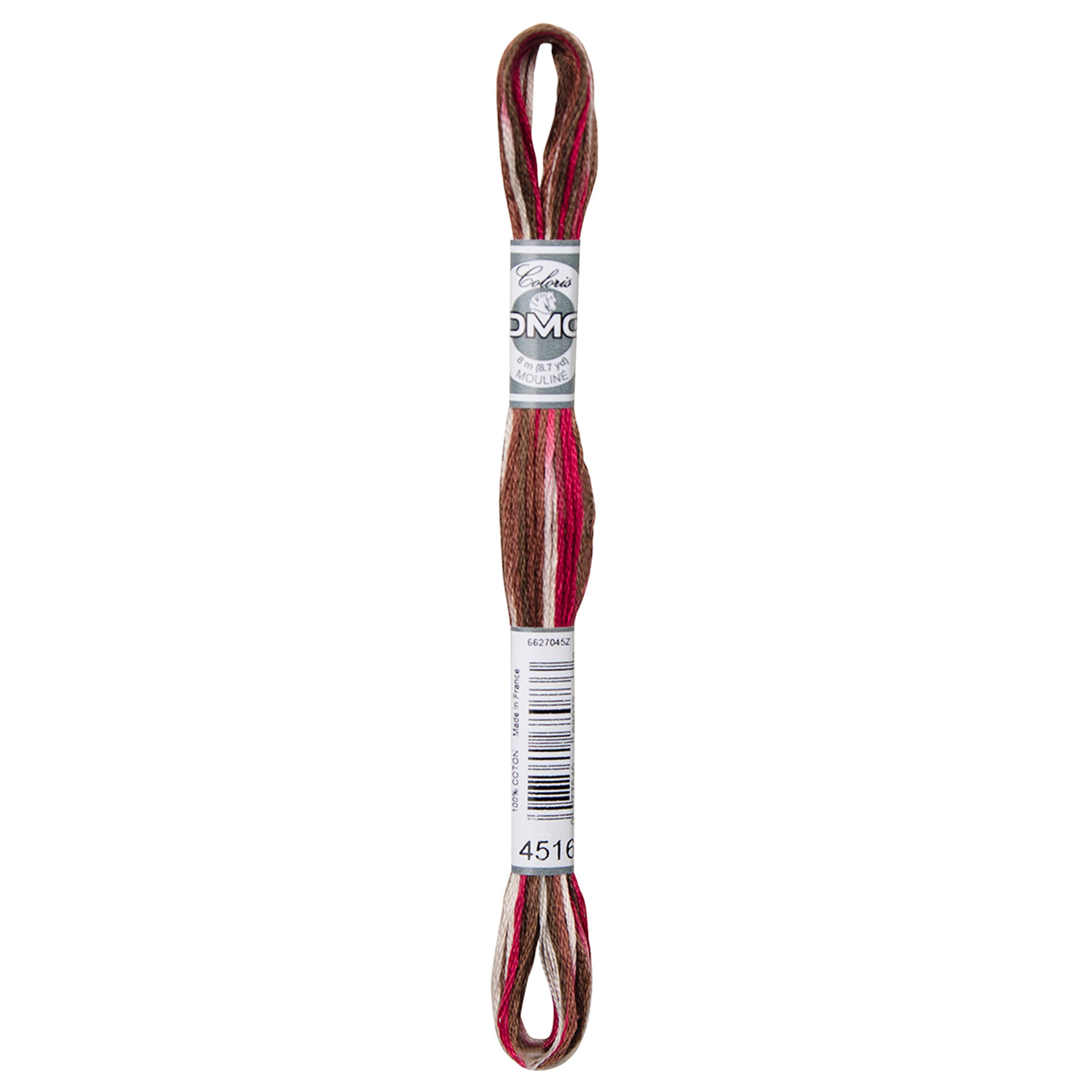 One skein of DMC Mouliné Coloris Stranded Cotton thread Colour code 4516