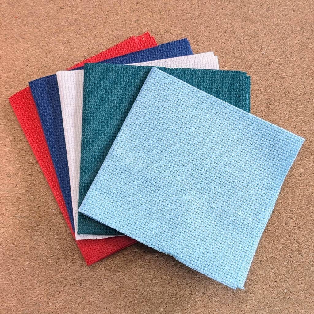 14-Count AIDA Fabric (Light Blue)