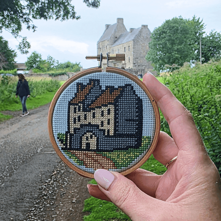 Midhope Castle Cross Stitch Kit