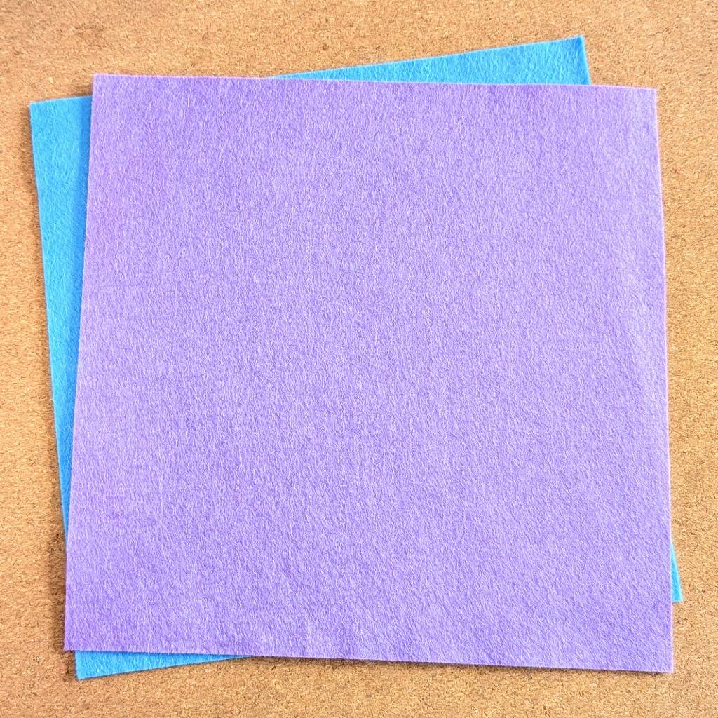 Wool-Blend Felt (Purple)