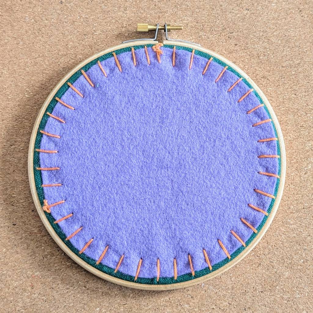Wool-Blend Felt (Purple)