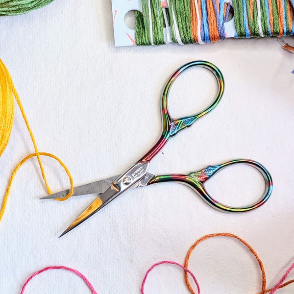 Rainbow Embroidery Scissors