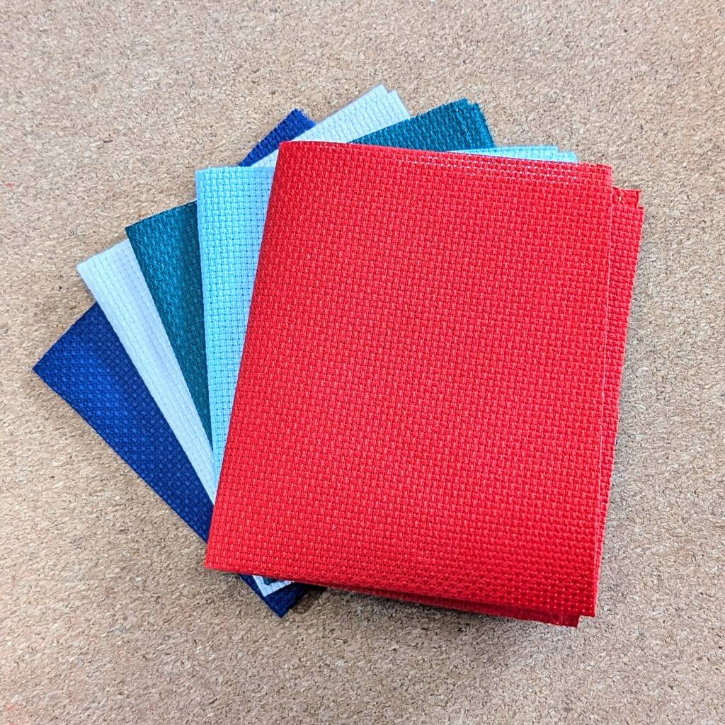 14-Count AIDA Fabric (Red)