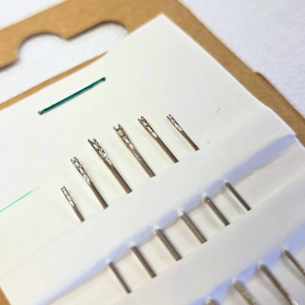 Self-Threading Needles
